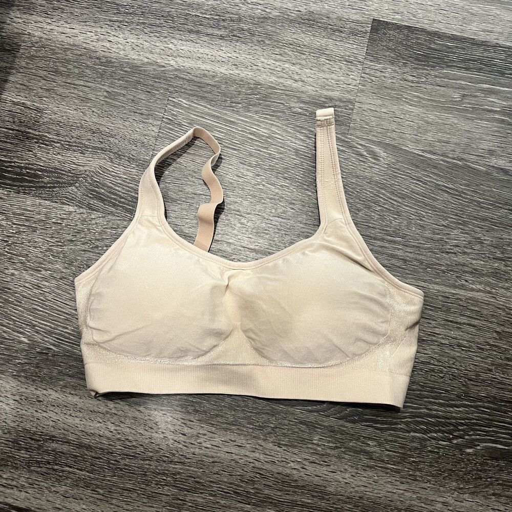 Shapermint Core SC100CE Everyday Comfort Wireless Shaping Bra Medium Nude Beige
